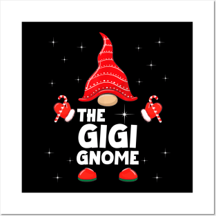 The Gigi Gnome Matching Family Christmas Pajama Posters and Art